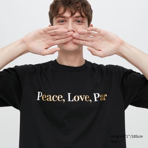 Графическая футболка PEACE FOR ALL UT (Адам Скотт) Черный