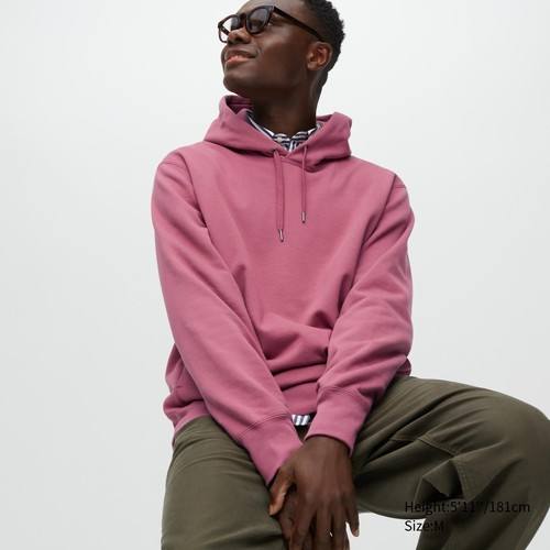 Спортивный пуловер с капюшоном Розовая