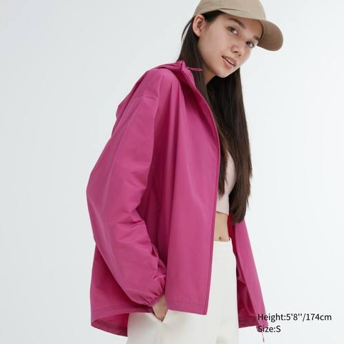 Куртка с карманом для защиты от ультрафиолета Розовая