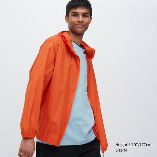 Куртка с карманами 3D-кроя с защитой от ультрафиолета Оранжевая