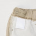 Детские легкие шорты из хлопчатобумажной саржи стрейч Оливковая