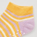 Детские короткие носки (две пары) Серая