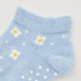 Детские короткие носки (две пары) Серая