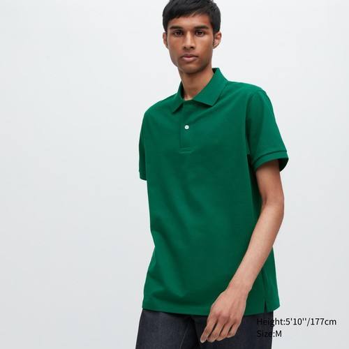 рубашка-поло из Пике DRY Зеленая