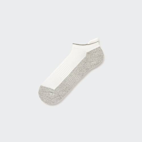 Спортивные короткие носки с ворсовой подкладкой Белоснежный