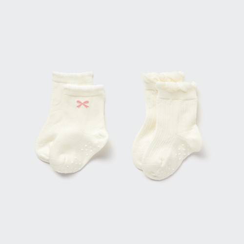 Детские носки (две пары) Белоснежный