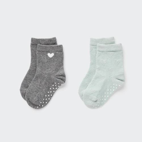 Детские носки (две пары) Серая