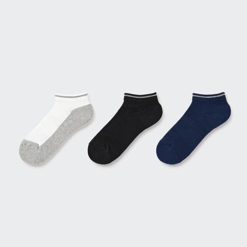 Детские носки с короткими носками (три пары) Серая