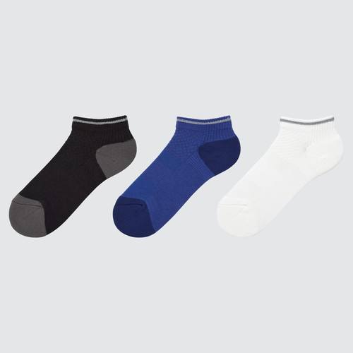 Детские короткие носки (три пары) Темно-Серая