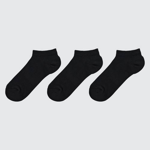 Детские короткие носки (три пары) Черный