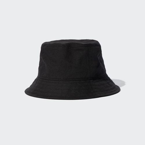 Ковшеобразная шляпа из льняной смеси Черный