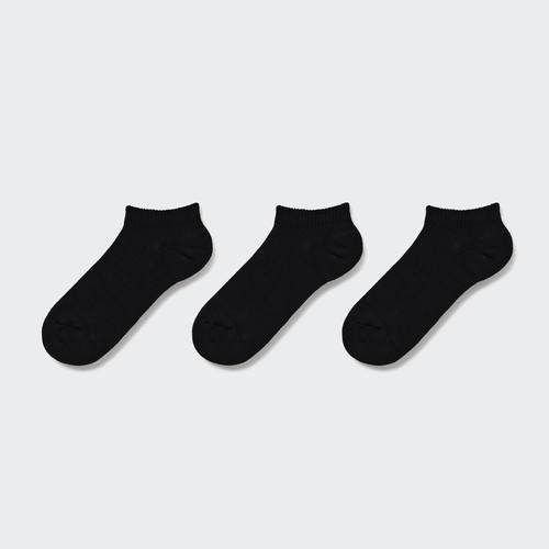 Детские короткие носки (три пары) Черный