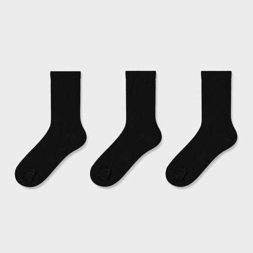 Детские обычные носки (три пары) Черный