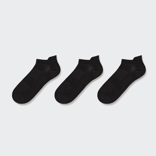 Спортивные короткие носки (три пары) Черный