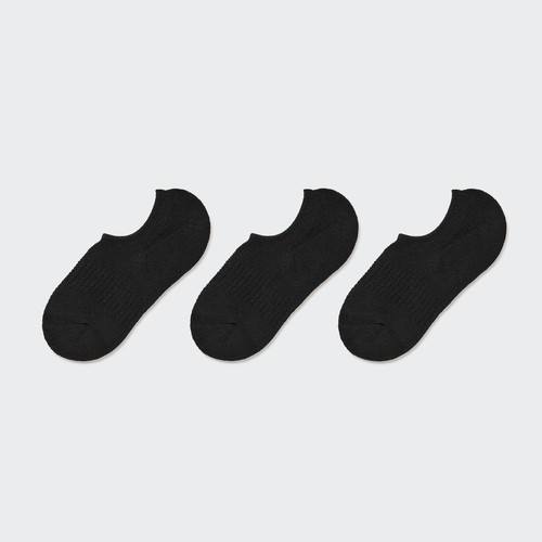 Невидимые спортивные носки без показа (Три пары) Черный