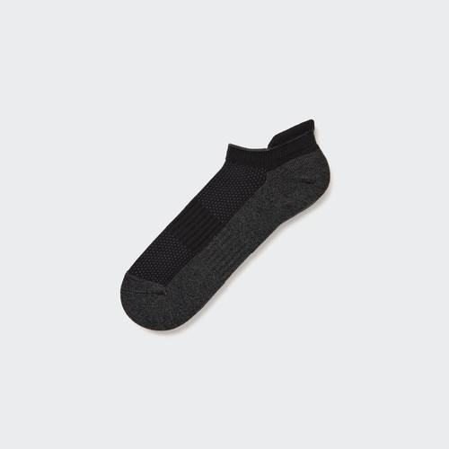 Спортивные короткие носки с ворсовой подкладкой Черный