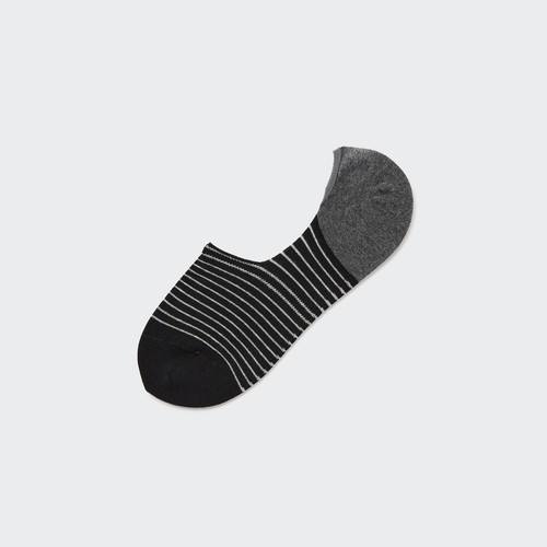 Полосатые носки с глубоким вырезом Черный