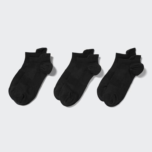 Носки До Щиколоток (Три Пары) Черный