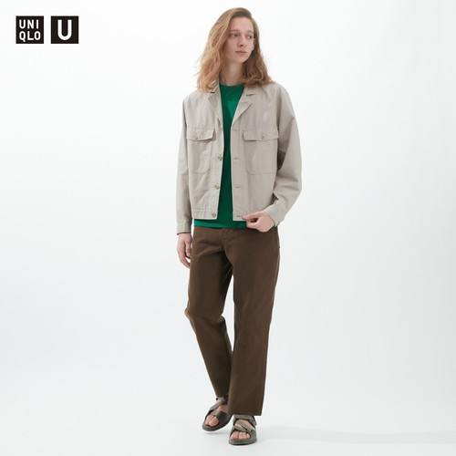 Джинсы Uniqlo U Regular Fit Темно-Коричневая