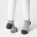 Детские многослойные короткие носки (три пары) Темно-Серая