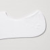 Невидимые Носки Без Показа (Три Пары) Белого цвета