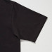 Хлопчатобумажная футболка AIRism с V-образным вырезом и короткими рукавами Черный