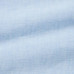 100% Льняная рубашка премиум-класса Regular Fit (обычный воротник) Синяя
