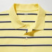Рубашка Поло в полоску из DRY Пике Желтая