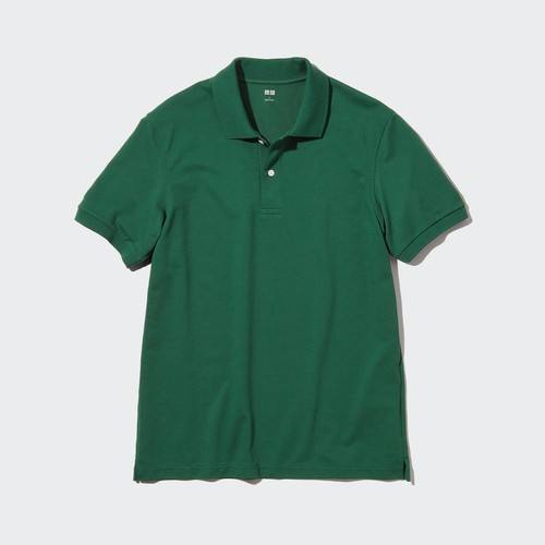 рубашка-поло из Пике DRY Зеленая