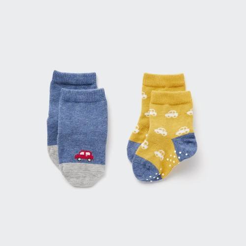 Детские носки (две пары) Синяя