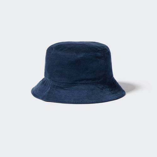 Вельветовая шляпа Синяя