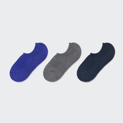 Невидимые спортивные носки без показа (Три пары) Синяя