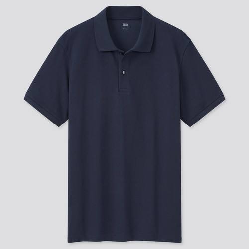 DRY рубашка-поло из Пике (сезон 2021) Темно-синего цвета