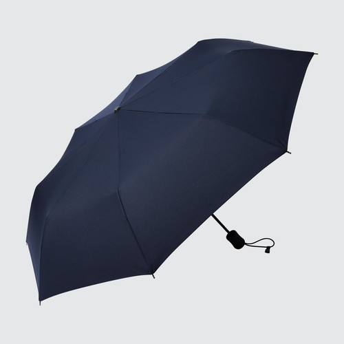 Компактный зонт Темно-синего цвета