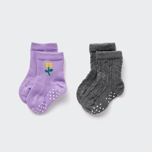 Детские носки (две пары) Фиолетовая